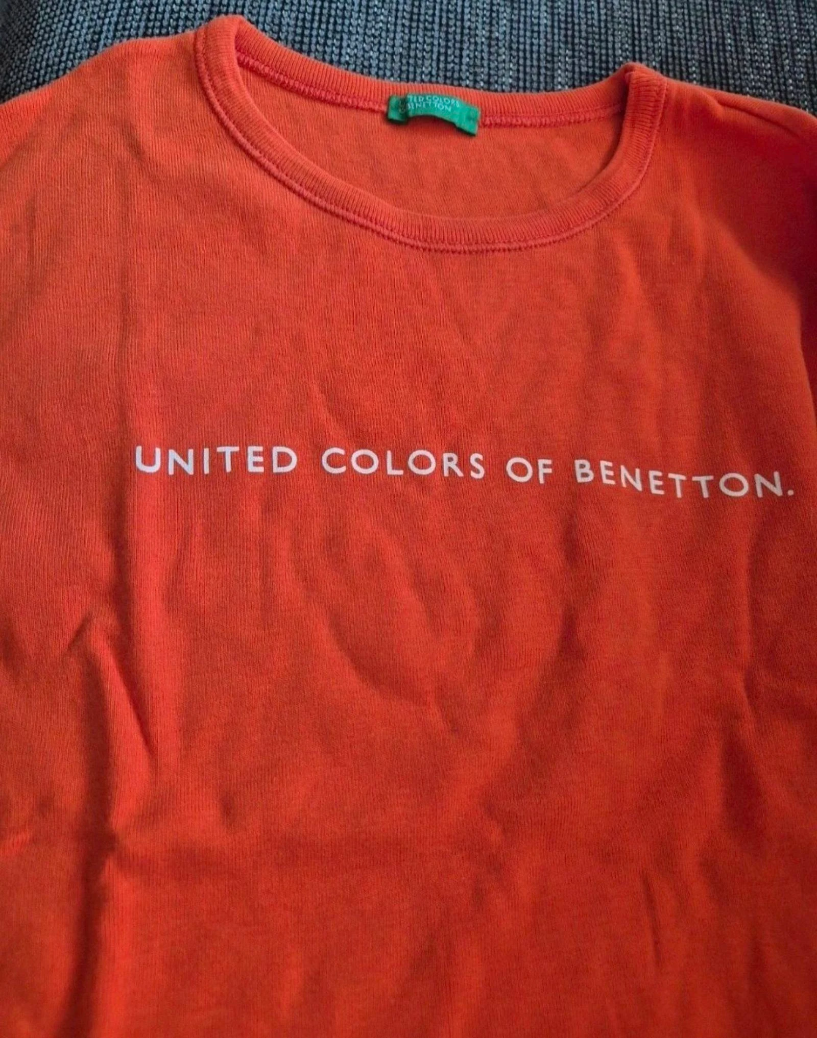 Camiseta manga larga tamanho 8 anos Benetton – photo 3